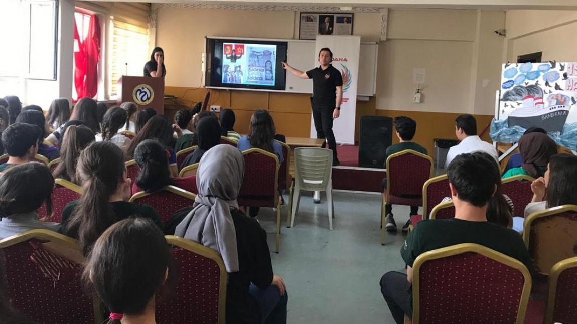 Adana Emniyet Müdürlüğünden Okulumuza  ziyaret
